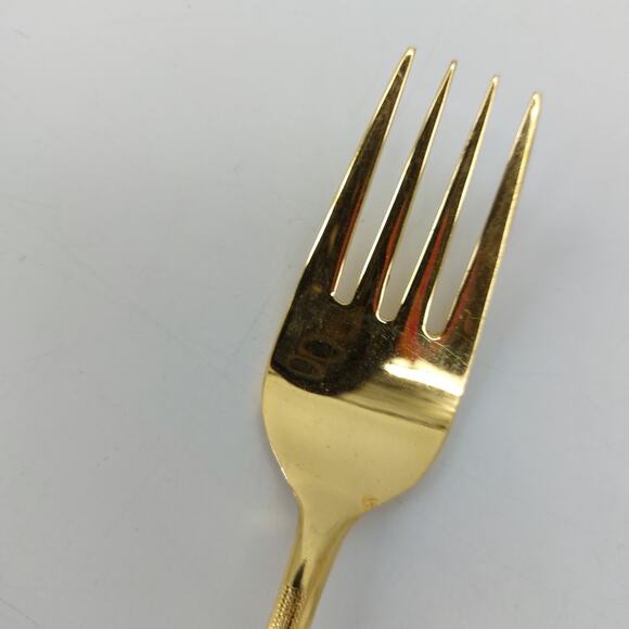 Golden Bouquet Single Fork Hollywood Regency Replacement - Picture 4 of 9